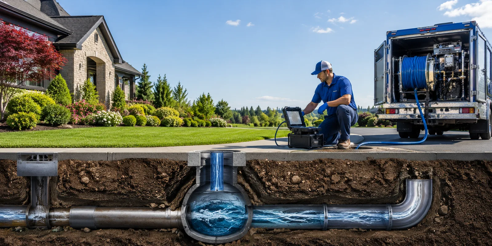 Drainage restoration information for Orestes, IN
